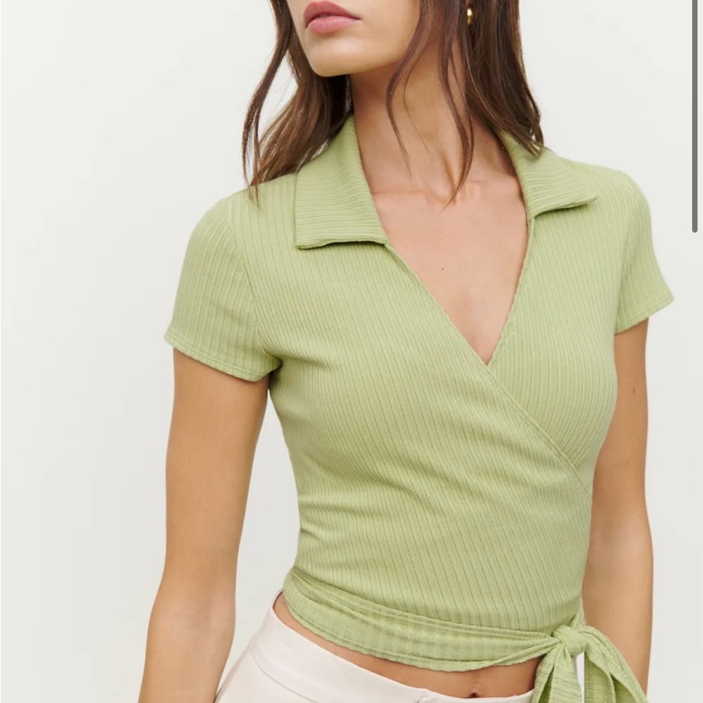 NWT Reformation Sidra Knit Top